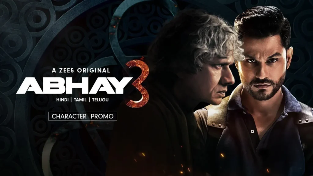 Crime Thriller Web Series Abhay 3 on ZEE5